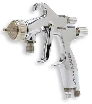 Binks 7041-6931-1 Sv100 Pressure Feed Hvlp Spray Gun