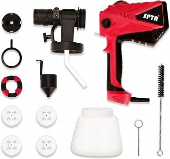 SPTA Electric Power Paint Sprayer HVLP Home Electric Spray Gun review